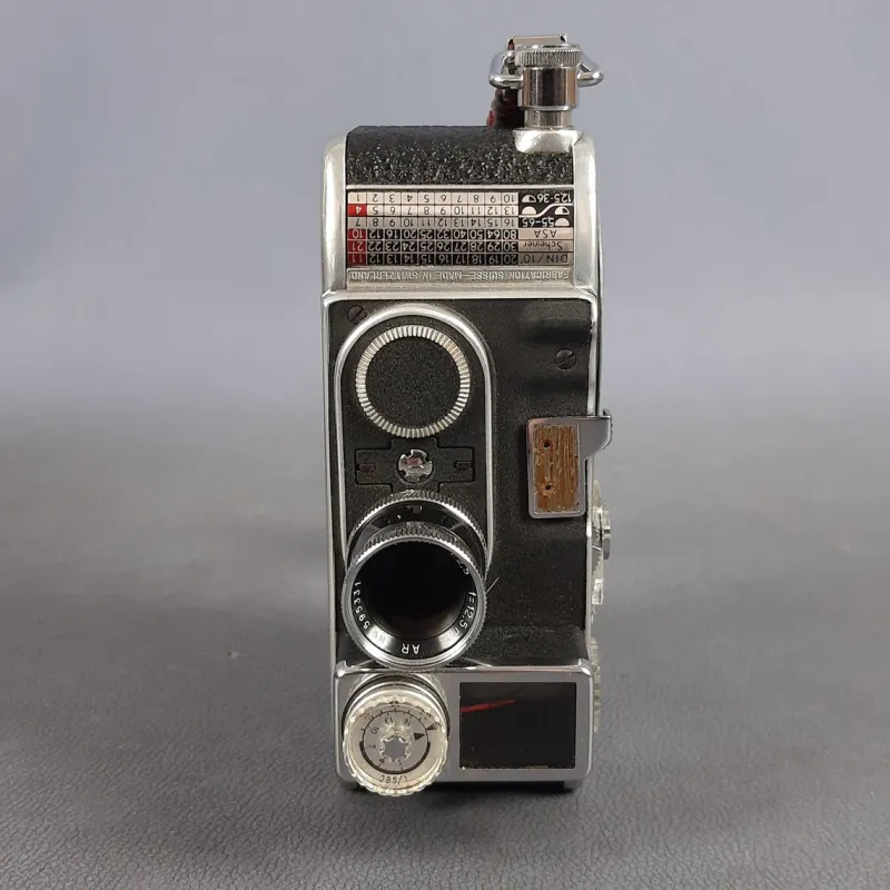 Pamono Vintage Bolex Paillard 8mm Analogue Film Camera, Swiss, 1960s> Electronics