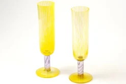 Clearance Pamono Vintage Bon Bon Glass Trophies by Kjell Engman for Kosta Boda, 1980s, Set of 2