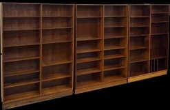 Pamono Vintage Bookcases in Rosewood by Hundevad & Co from Hundevad & Co., Set of 3> Shelves & Wall Units