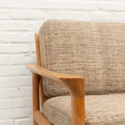 New Pamono Vintage Borneo Three-Seater Sofa by Sven Ellekaer for Komfort, 1960s