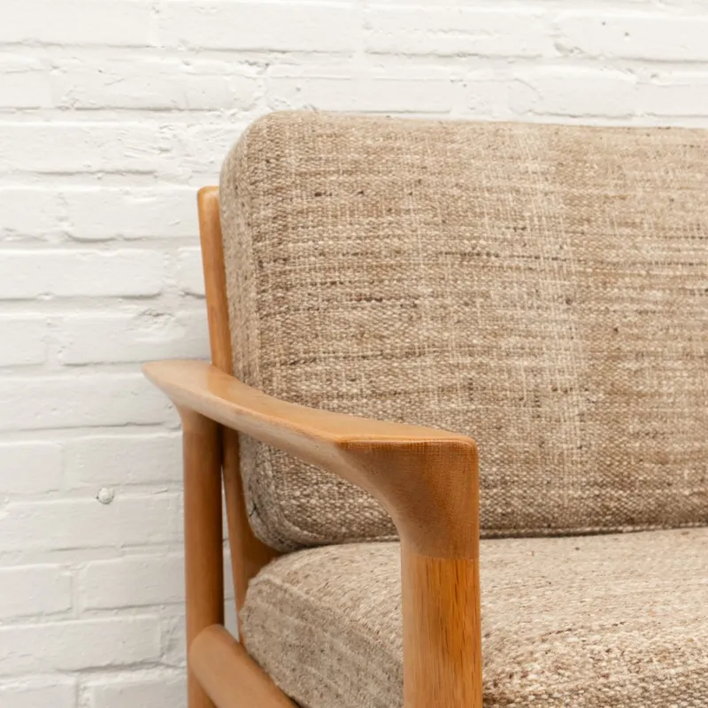 New Pamono Vintage Borneo Three-Seater Sofa by Sven Ellekaer for Komfort, 1960s
