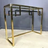 Pamono Vintage Brass and Chrome Console, 1970s