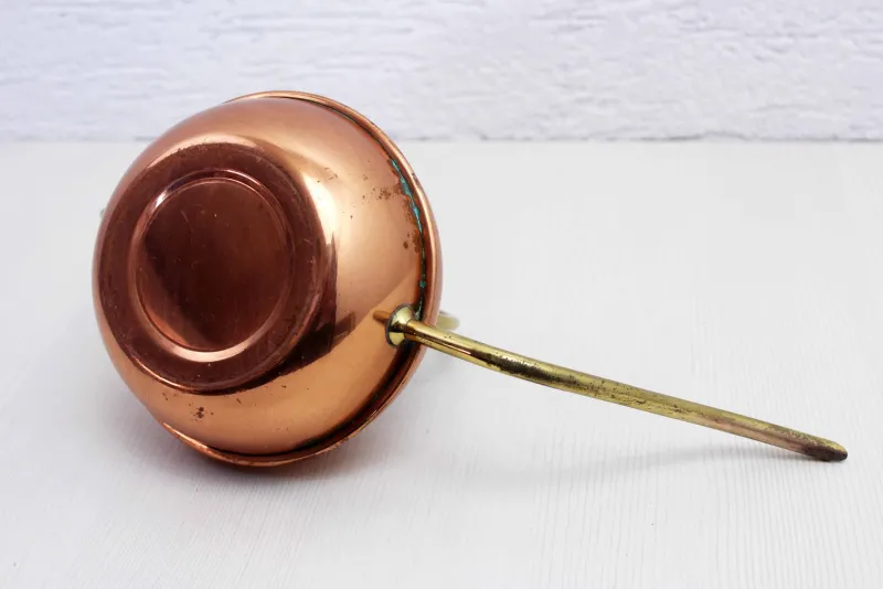 Pamono Vintage Brass and Copper Watering Can, France, 1960s> Garden Accessories