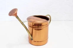 Pamono Vintage Brass and Copper Watering Can, Portugal, 1960s