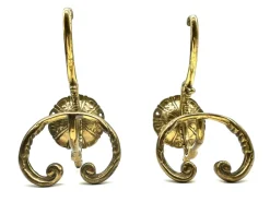 Pamono Vintage Brass Coat Hooks, Set of 2><noscript><img width=