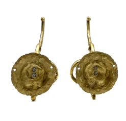 Pamono Vintage Brass Coat Hooks, Set of 2><noscript><img width=