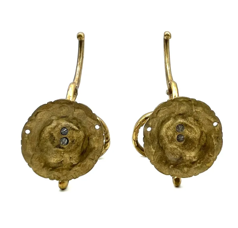 Pamono Vintage Brass Coat Hooks, Set of 2> Racks, Hooks & Valets