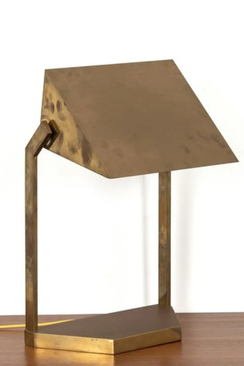 Outlet Pamono Vintage Brass Desk Lamp