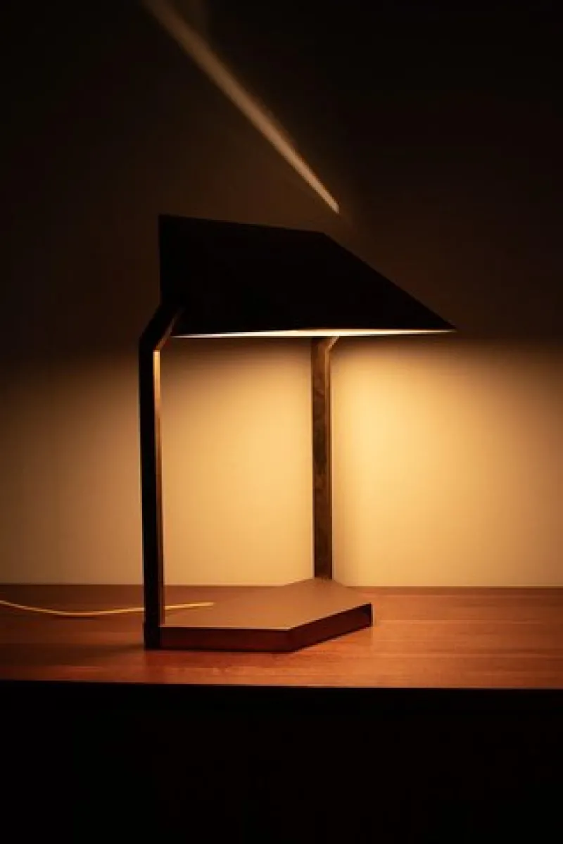 Outlet Pamono Vintage Brass Desk Lamp