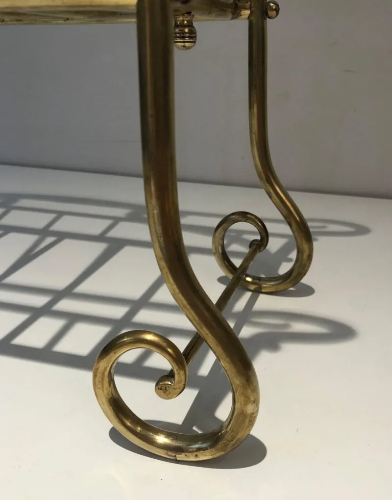 Hot Pamono Vintage Brass Magazine Holder