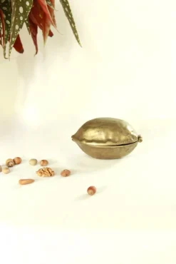 Pamono Vintage Brass Nutcracker, Italy, 1940s><noscript><img width=