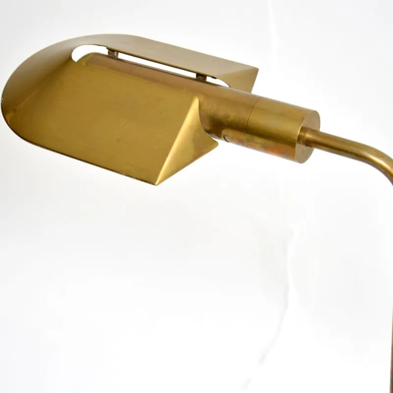 Pamono Vintage Brass Reading Lamps from Cedric Hartman, 1970s, Set of 2> Floor Lamps