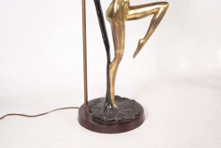 Pamono Vintage Brass Table Lamps, 1970s, Set of 2><noscript><img width=