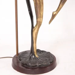 Pamono Vintage Brass Table Lamps, 1970s, Set of 2><noscript><img width=