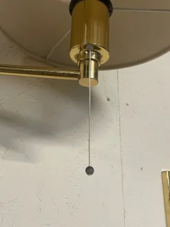 Pamono Vintage Brass Wall Lamps, 1970s, Set of 2><noscript><img width=
