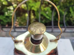 Online Pamono Vintage Brass-Plated Glass Carafe, 1960s