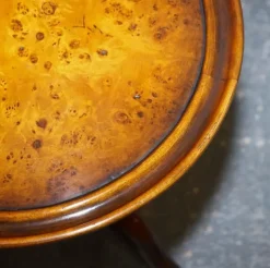 Online Pamono Vintage Brights of Nettlebed Burr Walnut Side Table