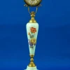 Pamono Vintage Bronze and Porcelain Clock by ACF Sevrès, 1940s> Clocks