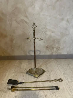 Pamono Vintage Bronze Chimney Servant><noscript><img width=