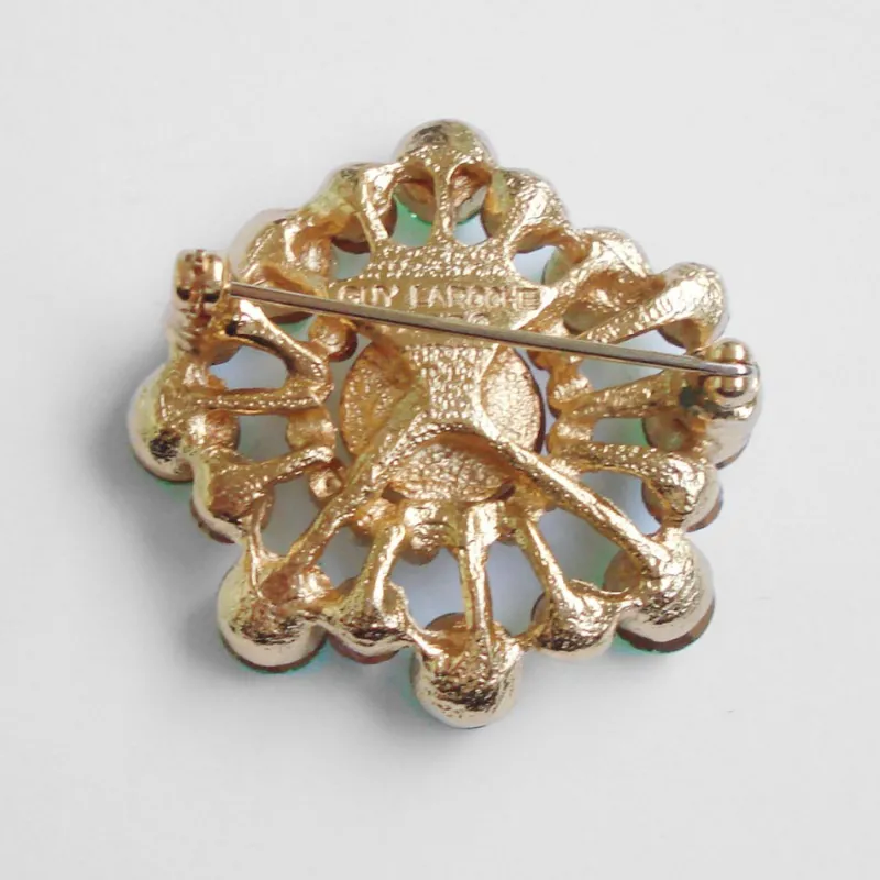 Pamono Vintage Brooch by Guy Laroche, 1980s> Brooches