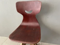 Pamono Vintage Brown High Children's Chair, 1950s><noscript><img width=