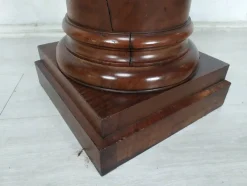 Pamono Vintage Brown Walnut Column