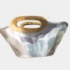 Pamono Vintage Brutalist Aluminium and Brass Bowl by David Marshall, 1980s> Bowls