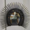 Best Pamono Vintage Brutalist Horseshoe Mirror, 1960s