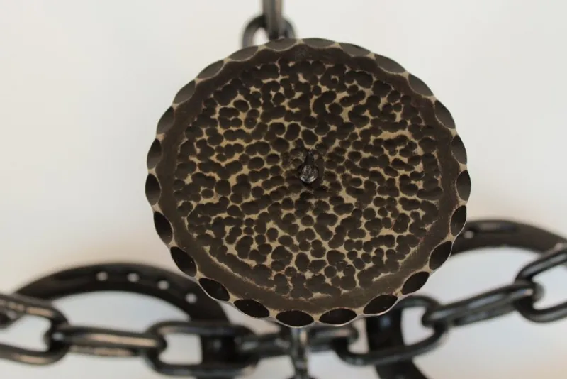 Best Pamono Vintage Brutalist Iron Candlestick, 1970s