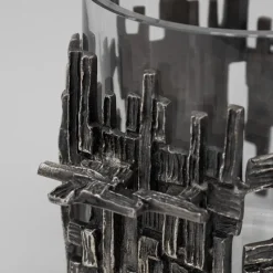 Outlet Pamono Vintage Brutalist Silver-Plated Ice Bucket, 1960s