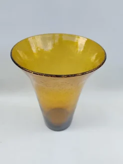Pamono Vintage Bubble Glass Vase, 1970s><noscript><img width=