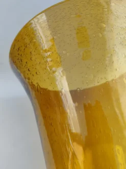 Pamono Vintage Bubble Glass Vase, 1970s><noscript><img width=