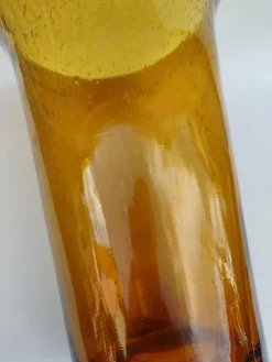 Pamono Vintage Bubble Glass Vase, 1970s><noscript><img width=