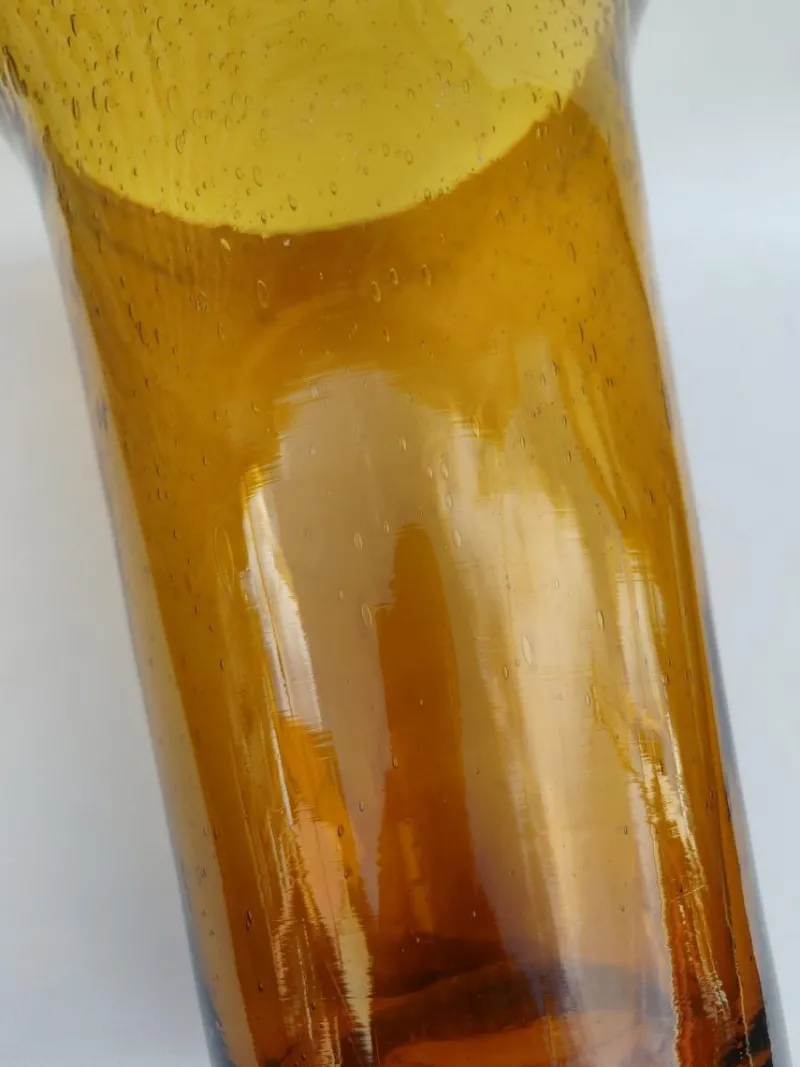 Pamono Vintage Bubble Glass Vase, 1970s> Vases