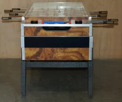 Pamono Vintage Burr Walnut Garlando Champion F2 Football / Foosball Table Order><noscript><img width=