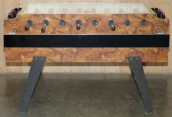 Pamono Vintage Burr Walnut Garlando Champion F2 Football / Foosball Table Order><noscript><img width=