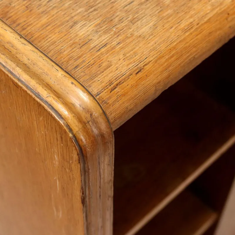 Pamono Vintage Cabinet in Oak Veneer, Italy, 1950s-1960s> Sideboards & Buffets