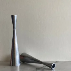Pamono Vintage Candleholders by Erika Pekkari, 1990, Set of 2><noscript><img width=