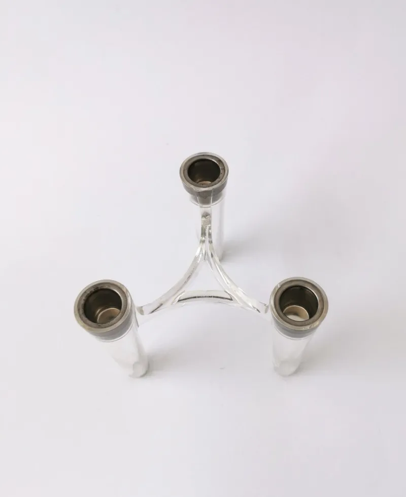 Pamono Vintage Candlesticks Hommage to Ceasar Stoffi & Fritz Nagel by by Koziol for Bmf, Set of 7> Candleholders