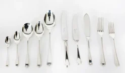 Pamono Vintage Canteen Silver-Plated Bead Pattern Cutlery Set, 20th Century, Set of 84> Cutlery & Serving Utensils