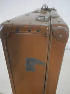 Best Pamono Vintage Cardboard Suitcase, 1970s