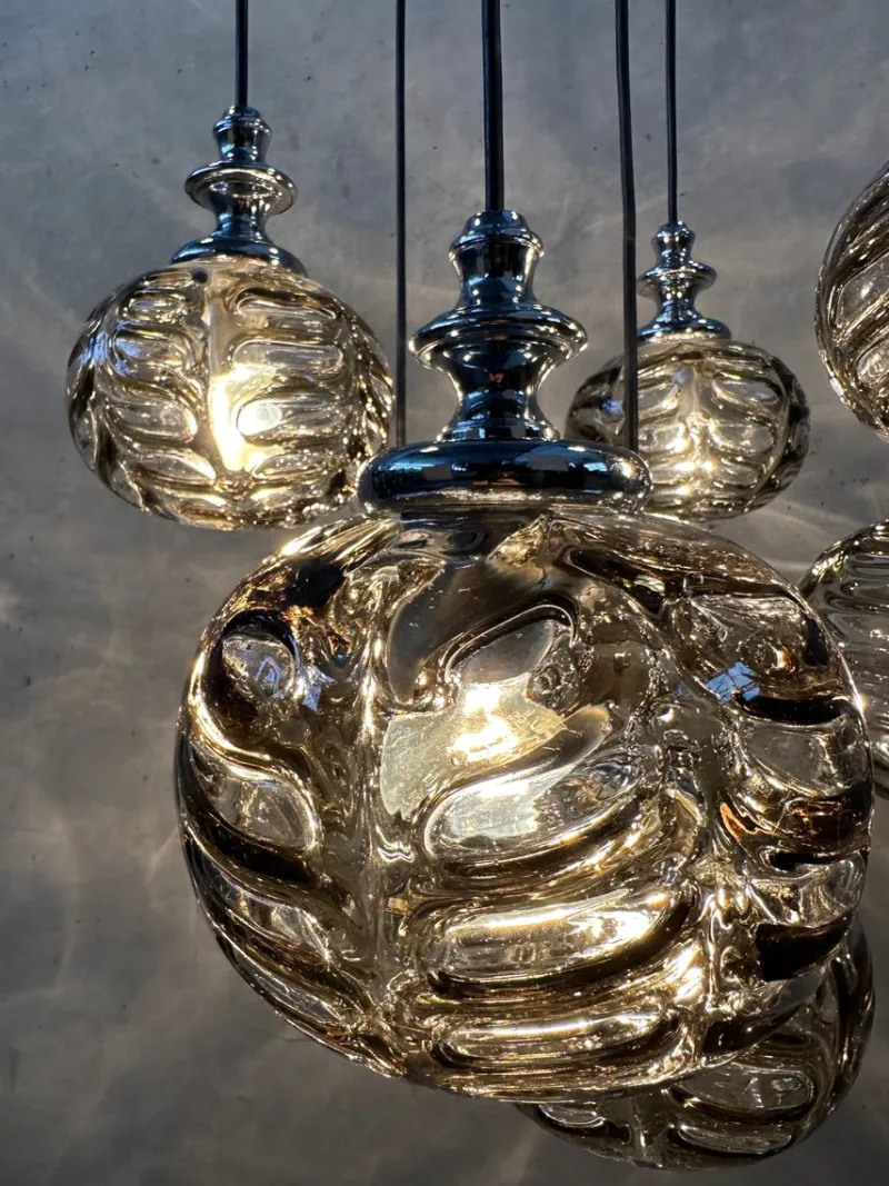 Best Pamono Vintage Cascade Pendant Lamp, 1970s