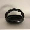 Pamono Vintage Ceramic Basket from Accolay, 1970s