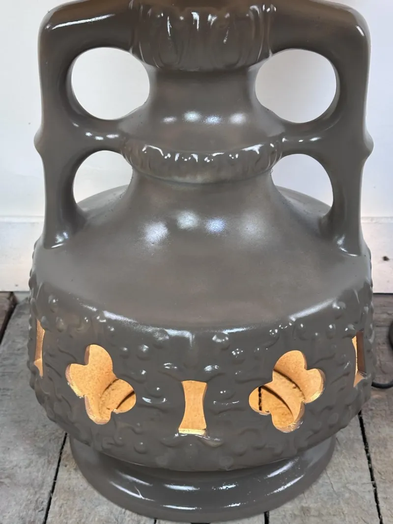 Discount Pamono Vintage Ceramic Lamp from Frank Keramik, 1960s