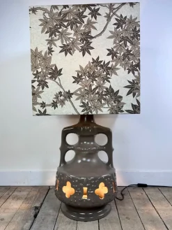 Discount Pamono Vintage Ceramic Lamp from Frank Keramik, 1960s