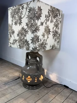Discount Pamono Vintage Ceramic Lamp from Frank Keramik, 1960s