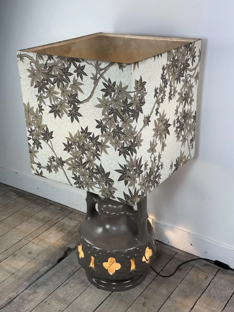 Discount Pamono Vintage Ceramic Lamp from Frank Keramik, 1960s