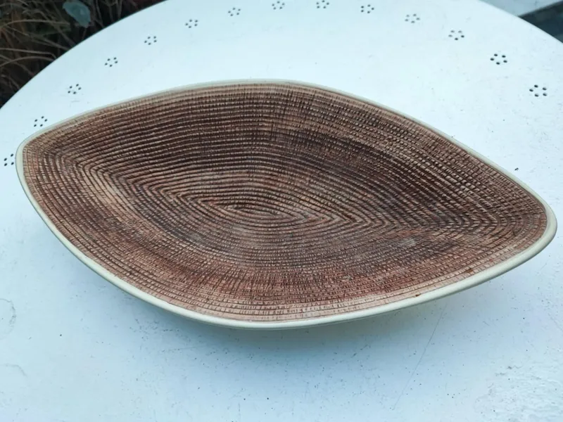 Sale Pamono Vintage Ceramic Model 1448 Platter from Jomaze Ceramics, 1950s