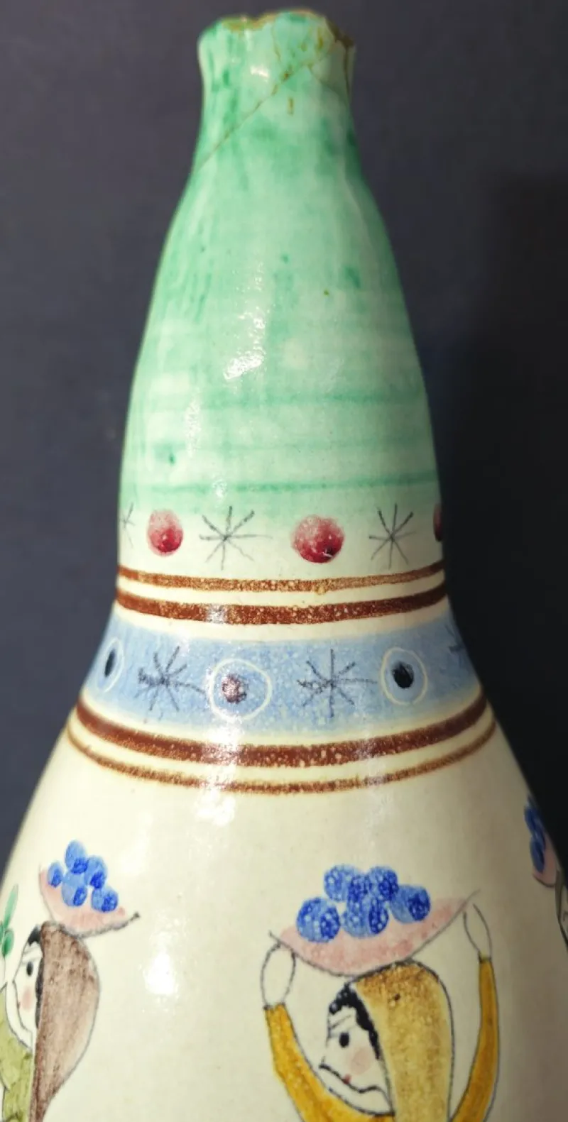 Pamono Vintage Ceramic Vase, 1970s> Vases