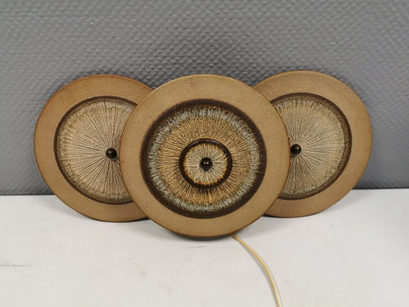 Pamono Vintage Ceramic Wall Lamp by Noomi Backhausen and Paul Brandborg for Danish Søholm, 1960s> Wall Lights & Sconces
